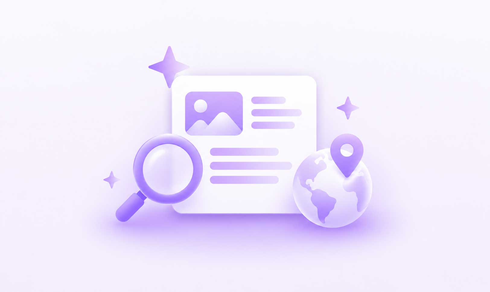 Abstract visibility signals representing search and answer-engine discovery